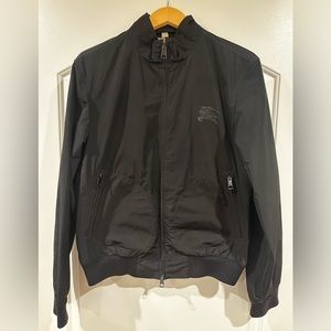 Burberry Brit black zip up jacket with travel pouch
